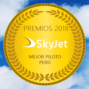 Premios SkyJet 2018: Mejor Piloto SkyJet Perú