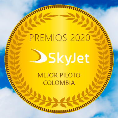 Premios SkyJet 2020: Mejor Piloto SkyJet Colombia