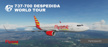 737-700 Despedida World Tour (Participación)