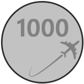 Medalla 1.000 vuelos